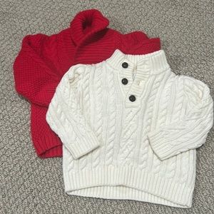 12-18 Months- Bundle two Janie and Jack sweaters -12-18 mo